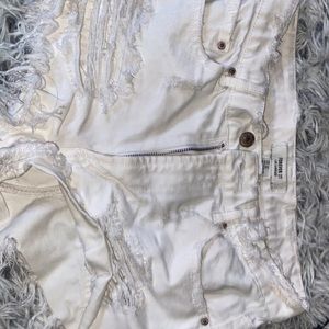 White forever 21 shorts